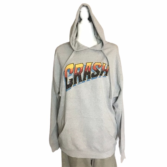 Mill Tex Crash Team Racing Long Sleeve Hoodie L - Picture 1 of 5